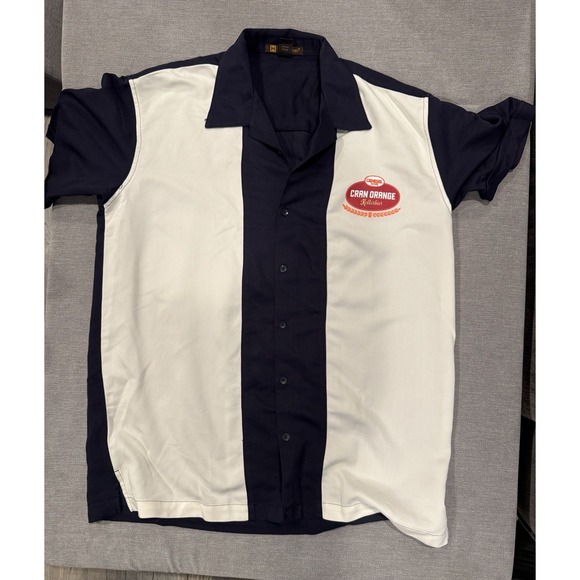 Other - Genesee Beer Rare Cran Orange Kellerbier Button Up Bowling Shirt L